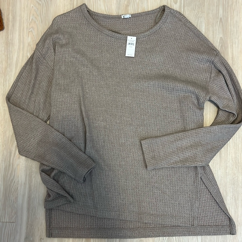 Aerie - American Eagle waffle knit top *NWT* XS